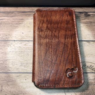 Cover per iPhone X/XS di OM Collection by Andrea Masotti in pelle e cuoio fatta a mano