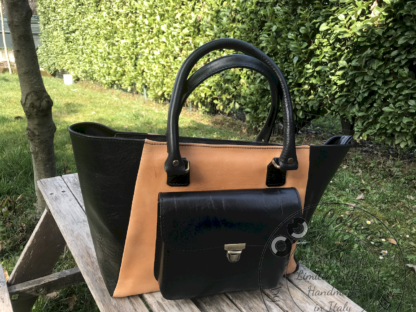 Borsa da Donna in pelle e cuoio di O.M. Collection by Andrea Masotti fatta a mano